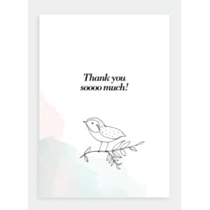 Card - Thank you sooo much
