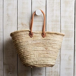 Market Basket - Natural Handle