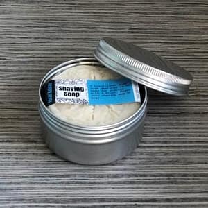 Natural Shaving Soap in a Tin
