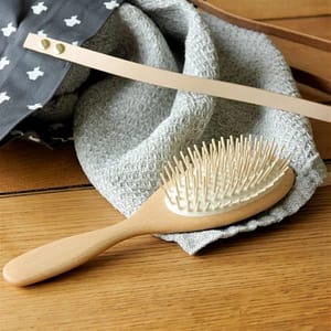Wood Pin Hair Brush